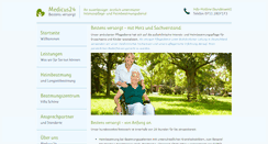 Desktop Screenshot of pflegeland24.de
