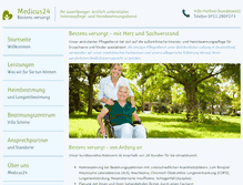 Tablet Screenshot of pflegeland24.de